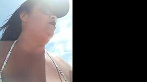 Sexo amador na praia: Uma aventura sedutora