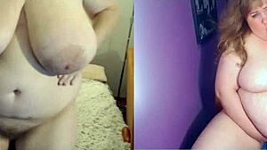 Dikke en sexy zus voor de webcam