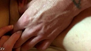 Amateur couple's raw and unscripted fucking session
