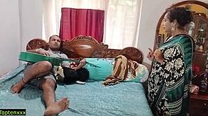 Hint köylü kadının kocasının arkadaşıyla seks yaptığı sanal video