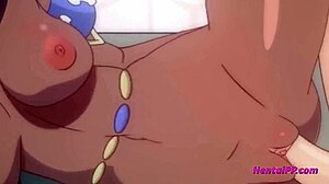 Intensiivinen anaalitoiminta sensuroimattomassa 3D Ebony Pokémon -valmentaja hentai-videossa