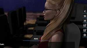 Aby's passionate encounter with Alex in the movie theater and their intimate moments at home